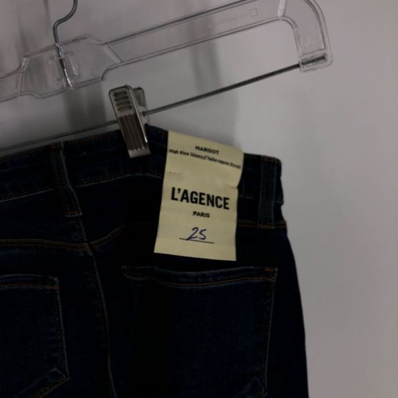 L’Agence NWT Margot High Rise Skinny Jeans sz 25 - Picture 5 of 7